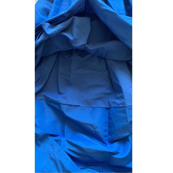 SACHIN & BABI Leora Strapless Bow-embellished Silk-faille Gown In Imperial Blue - Picture 7 of 9